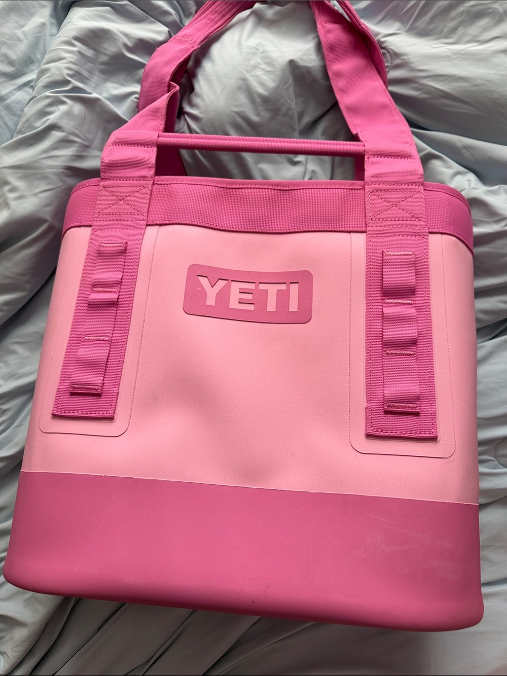 Yeti Pink Two-Tone Insulated Tote Bag